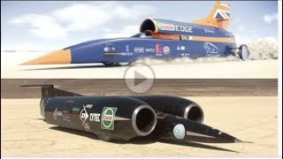 Thrust SSC vs Bloodhound SSC [upl. by Abroms72]