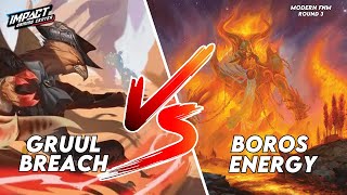 Gruul Breach John VS Boros Energy Dakotah PAPER  Modern FNM at Impact Gaming Center [upl. by Nodnarg]