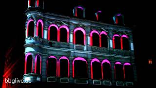 Kulturmakt Bernburg mit Lichtillumination [upl. by Aztin]