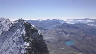 Matterhorn summit 04092019 DJI Mavic drone Raw footage [upl. by Tibbitts54]