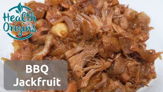 BBQ Jackfruit recipe vegan pulled pork [upl. by Yorgerg]