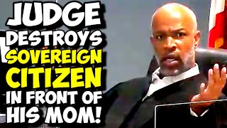 HES BACK Judge DESTROYS Sovereign Citizens Arguments In Front Of His Mom PRO SE Fail [upl. by Ailssa]