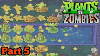 All Fog Levels  Plants vs Zombies Part 5 [upl. by Anneliese]