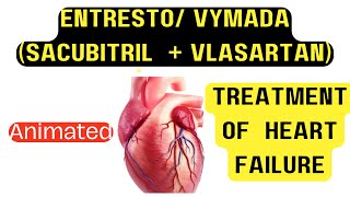 Entresto Sacubitril  Valsartan  How Entresto Works MOA for Sacubitril amp Valsartan [upl. by Hootman]