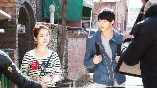 120424 SBS Rooftop Prince BTS [upl. by Neenaej]