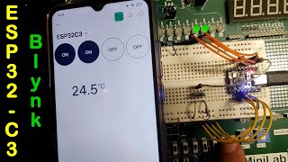 ESP32C3 SuperMini 🌐 Blynk IoT [upl. by Behn488]