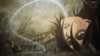 Eren Epic Transformation  Attack on Titan Season 4 Episode 21 [upl. by Rramaj]