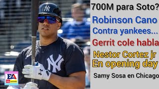 YANKEES 🔥 JUAN SOTO CUESTA 700MILLONES ROBINSON CANO JUGARÁ CONTRA LOS YANKEES SAMY SOSA EMBOSCADO [upl. by Scrivens]