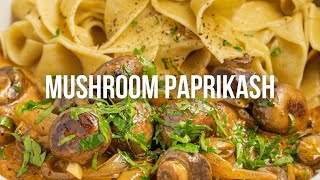 Mushroom Paprikash [upl. by Dyolf]