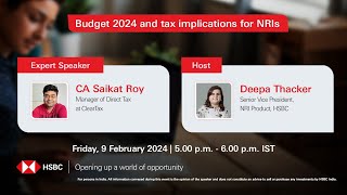 Budget 2024 and Tax Implications for NRIs [upl. by Cherey]