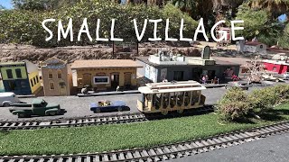 the living desertModel Train Exhibit and small Village [upl. by Eelir11]