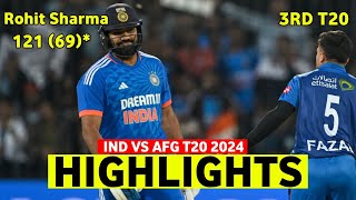 India vs Afghanistan 3rd T20 2024 Highlights  IND vs AFG 2024  IND vs AFG 3rd T20 Highlights 2024 [upl. by Tharp]