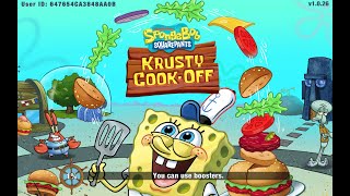 game SPONGEBOB COOK OFF [upl. by Harobed]