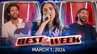 The best performances this week on The Voice  HIGHLIGHTS  01032024 [upl. by Anwaf497]