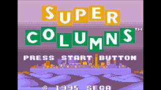 Match 1Theme B  Super Columns Game Gear Music [upl. by Faust]