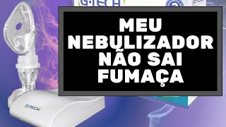 Nebulizador da gtech DC1 não sai fumaça  como resolver [upl. by Notserc]