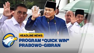 HEADLINE NEWS 1012 Presiden Prabowo Gelar Ratas Program quotQuick Winquot Ini Hasilnya [upl. by Elleral187]