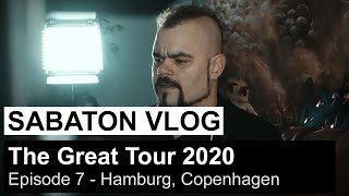 SABATON Vlog  The Great Tour 2020  Episode 7 Hamburg Copenhagen [upl. by Iralav]