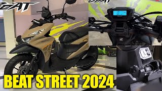 THE NEW HONDA BEAT FI STREET 2024 MODEL REVIEW [upl. by Lucier]