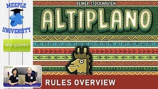 Altiplano Board Game – Rules Overview 6 minutes PUNCHY overview here [upl. by Candra616]