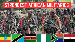 Top 10 African Countries With the Strongest Military Military Power [upl. by Adnirak708]