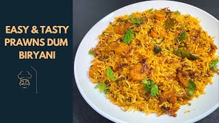 Prawns Dum Biryani വ്യത്യസ്തമായ രുചിയിൽ കൊതിയൂറും ചെമ്മീൻ ബിരിയാണി  Prawns recipe  Shrimp Biryani [upl. by Ttam]