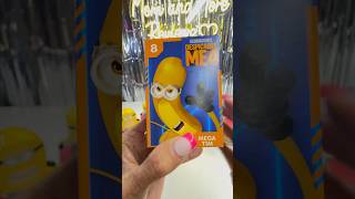 Despicable Me 4💛Happy Meal Toys Mega Gus amp Mega Tim despicableme4 minions happymeal asmr [upl. by Hanima]