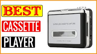 ✅ Best Cassette Player On Amazon In 2023 🏆 Tested amp Buying Guide [upl. by Illa]