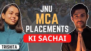 JNU MCA Placements Ka Sach 🔥  Protests  Fees  Complete Details [upl. by Dyer639]