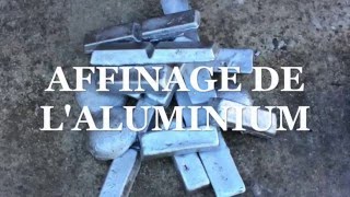 Affinage de laluminium [upl. by Hgielrak]