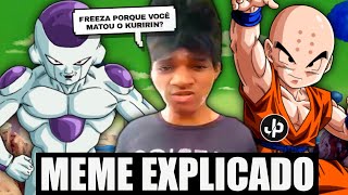 FREEZA PORQUE VOCÊ MATOU O KURIRIN  MEME EXPLICADO [upl. by Wolfgram]