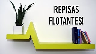 Hazlo Tu Mismo  Repisa Flotante Para Libros [upl. by Zaccaria]