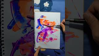 Catasetum  abstract art abstractart painting artcollector abstractpainting kpop shortvideo [upl. by Viccora]