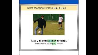 4 2 Stem changing verbs e ie o ue [upl. by Avir]