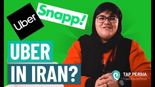 UBER IN IRAN How to get around with Snapp [upl. by Neeruam192]