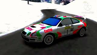 snow village car rally driving [upl. by Aimo176]