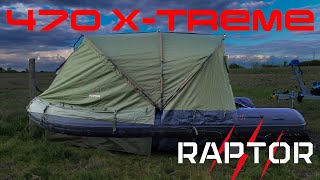 Raptor 470 XTREME carbon black prvý unboxing [upl. by Mharba]