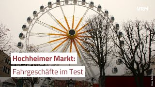 Hochheimer Markt Fahrgeschäfte im Test [upl. by Amann571]