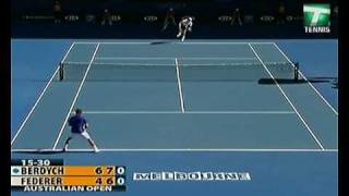 Federer vs Berdych AO R4 2009 [upl. by Ammej63]