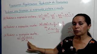 Reducción de Fracción a expresión entera o mixta [upl. by Roscoe]