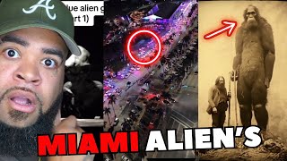 Weird and Creepy TikToks Of 10 Foot Aliens Invading MIAMI That will Have you QUESTIONING Everything [upl. by Anaiviv933]