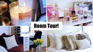 MY NYC ROOM TOUR ♥ Decor Tips On Blog [upl. by Thorrlow736]