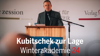 »Wende möglicherweise Sechs Gedanken« Götz Kubitschek auf der IfSWinterakademie 2024 [upl. by Luing]