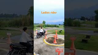 Ladies Rider Nepal trail system shortvideo trending ladiesrider [upl. by Llenahc]