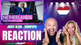 🇮🇹 ITALIAN REACTION Joost Klein  Europapa Netherlands 🇳🇱 Eurovision 2024 subtitle [upl. by Myrlene]