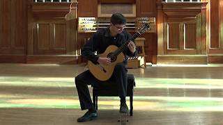 Heitor Villa Lobos  Prelude 3 Live performance by Isaac Engel [upl. by Glantz]