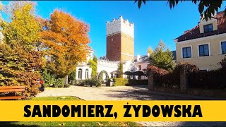 Sandomierz ul Żydowska  Jewish Street Stare Miasto [upl. by Enilrahc]