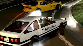 Assetto Corsa × Initial D Kansei Dorifto Eng Sub中字 [upl. by Eetse992]