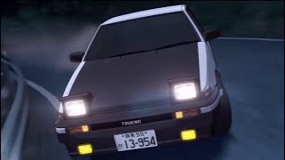 AE86  Initial D fifth stage  driftslideblind attack  480p [upl. by Broder]