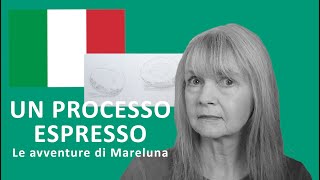 Storia in italiano Un Processo Espresso  Le avventure di Mareluna [upl. by Ardnwahs]